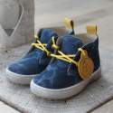 Emel blue camouflage pattern casual shoes E2284-8