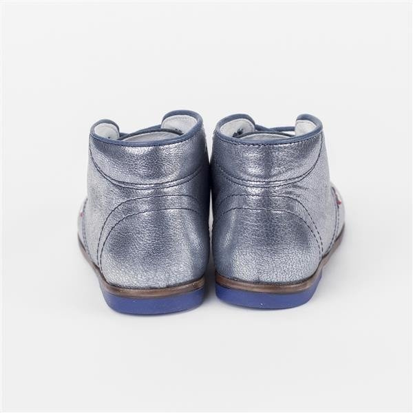 Metallic best sale blue shoes