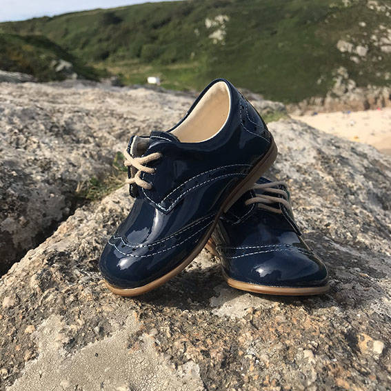 Blue special store occasion shoes